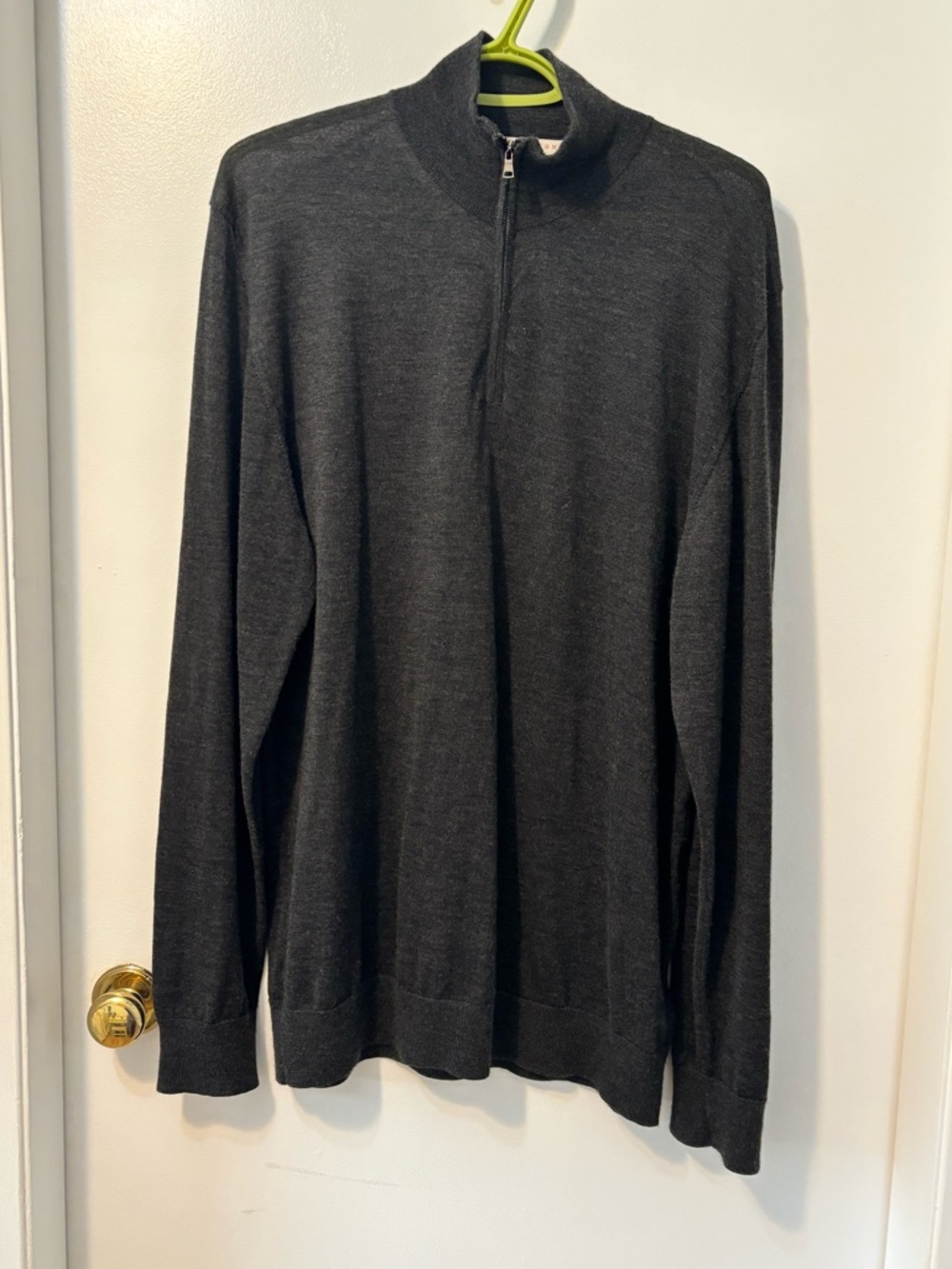 Luca Faloni Cashmere Silk Italian Half-Zip Sweater